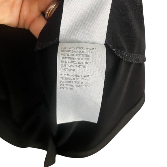 Susan Graver Womens Drapey Sleeveless Blouse Black 3X Flowy Comfy Lagenlook - Picture 5 of 7